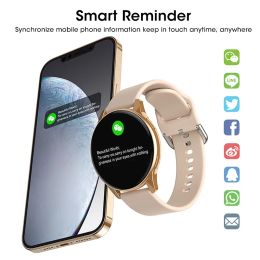 For Android IOS Universal 1.28 Inch Bluetooth Call Smartwatch Men Support 100 Sport 2023 New Women Rotary Keys Smart Watch +Box