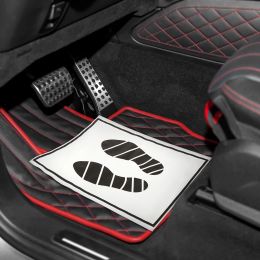 Supplies Mats Floor Paper Car Cars Automotive Vehicle Mat Shoe Disposable Protector Print