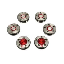 Golf putter weights 2pcs red Five hole Putter counterweight High quality products, quality assured