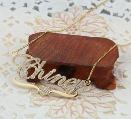 Stainlesss Custom Name Necklaces Pendant Letters Necklace for Women Custom Chain Jewelry Personalized Gold43051514183869