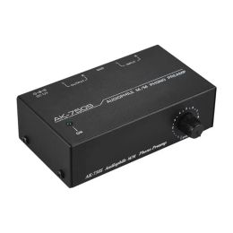 Turntables Ak750S Audiophile M/M Phono Preamp Preamplifier Amplifier US/EU Plug Adapter