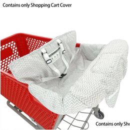 Stroller Parts Accessories 2 In 1 Washable Trolley Protection Comfortable Safety Shop Cart Er Phone Foldable For Baby High Chair Drop Dhcjg