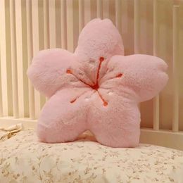 Pillow 45 Cm/17.7 Inches Cherry Blossom Cute Soft Pink Tatami Kawaii Room Decor Bedroom