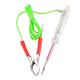 Bowls Automotive LED Circuit Tester 6-24V Test Light With Dual Probes 47 Inch Antifreeze Wire Alligator Clip For Testing