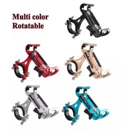 Metal Motorcycle Bike Phone Holder Aluminum Alloy Antislip Bracket GPS Clip Universal Bicycle Stand for all Smartphones5289430