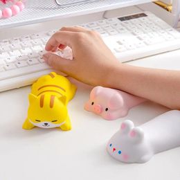 Pillow Cute Cartoon Mouse Pad Comfort Computer Wrist Rests Kawaii Support Desk Keyboard Hand Office Supplies