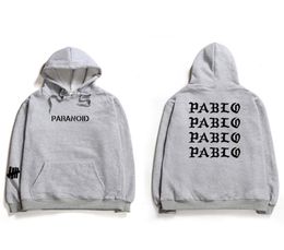 New 2019 Club Brand Hoodie Sweatshirts Women Paranoid Letter Print Hoodies Men West Hooded Anti Social Hoody3284309