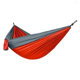 Camp Furniture Compact Hammock Durable Portable Camping With Strong Load-bearing Capacity For Outdoor Adventures Single