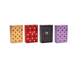 Poker Style Plastic Cigarette Case Cover 87MM55MM22MM Regular Cigarettes Case Holder Hard Plastic Tobacco Box3242043