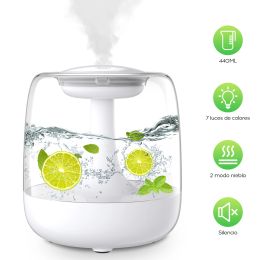 Humidifiers Portable Mini Humidifier Small Cool Mist Humidifier 8 Hours Personal Desktop Humidifier for Baby Bedroom Travel Office Home