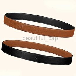 10A Mirror Quality designer belts Suitable for ultra-thin belt without a head buckle layer cowhide 3.2 leather belt 3.8cm replacement belt for men