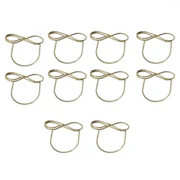 Party Decoration 20Pcs Table Number Holder Stands Place Card Bow Shape Metal Holders Golden