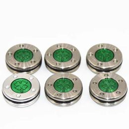 Golf putter weights 2pcs Silver green four-leaf grass Five hole Putter counterweight Welcome to leave a message to see more real pictures