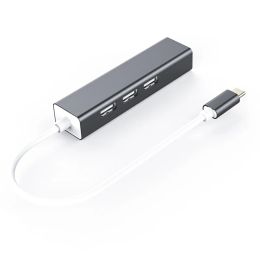 2024 USB Type C HUB 4 Port USB-C to USB 3.0 Splitter Converter OTG Adapter Cable for Macbook Pro iMac PC Laptop Notebook Accessories for USB