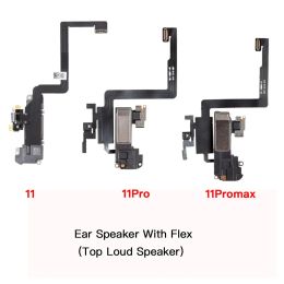 Front Ear Speaker with Flex Cable for IPhone X XR XS 11 Pro Max Top with Bottom Loud Speaker Replacement