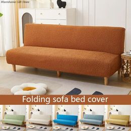 Chair Covers Armless Sofa Bed Skirt Cover Futon Elastic Folding Seat Case Slipcovers For Living Room El Decor