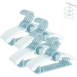 Hangers 20 Pieces Baby For Wardrobe Plastic Children's Clothes Space Saving Non-Slip Retractable