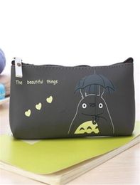 Cartoon Miyazaki Totoro Pencil Bags Whole Children Kids Pen Bags PU Waterproof Stationery Bags Promotion Xmas Gift for Boys Gi8448176