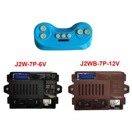 Toy Receiver Remote Control Electric Motors Car Controller Fitting J2W-7P-6V J2WB- 7P 12V Kid Ride On Replacement