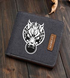 2022 New Game Final Fantasy wallet Men teenagers wallet printing Carteira Fashion student coin Card Holder purse8786800
