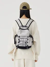 Backpack Korea Fashion Sports Hiking Men Mini Trendy Lightweight Outdoor Travel Student Small Schoolbag Unisex Mochila
