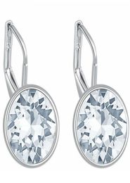 Fashion Jewellery Crystal from Elements 2018 New Dangle Drop Earrings For Women Bijouterie White Gold Plated 224678186345