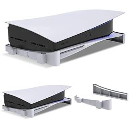 Cases Horizontal Stand for Playstation 5, Console Lay Down Stand for PS5 with Adjustable Snapin Bracket and Nonslip Rubber Feet