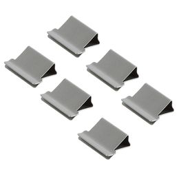 50 Pcs Office Supplies Stapler Clips Paper Dispenser Clam Refills Metal Clipper