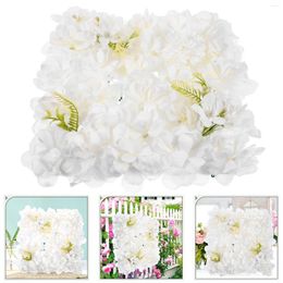 Decorative Flowers Simulation Flower Wall Para Baby Shower Party Floral Backdrop Roses Office Decore Fake Panel Silk Wedding