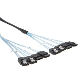 High-quality Mini SAS 4sata To 4sata 30 7p Computer Case Host Data Cable 6Gbps with 4 Ports Suitable for High-performance Servers Available