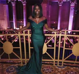 Party Dresses Green Prom Dress 2024 Latest African Black Girls Red Carpet Holidays Graduation Wear Evening Gown Custom Made