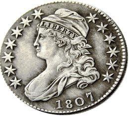 US 18071824 Capped Bust Half Dollar Craft Silver Plated Copy Coin metal dies manufacturing factory 6712376