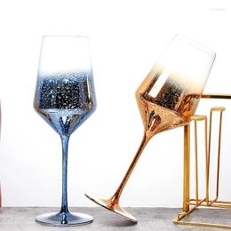 Wine Glasses Creative Starry Sky Glass Goblet Lead-free Champagne Goblets Party Dinner Drink Cup Home Decoration