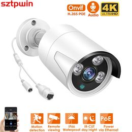 IP Cameras 8MP 4K POE Wired IP H.265 Audio Record CCTV Face Detection 5MP 4MP 3MP Waterproof IP66 Outdoor Security Video Camera XMEYE 240413