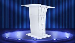 Clear Acrylic Lectern Podium Plexiglass Pulpit Glass Crystal Transparent Acrylic Toastmasters Party el Wedding Ceremony Guest R9900723