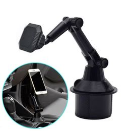 Long Arm Universal 360 Degree Adjustable Cup Holder Cradle for Cell Phone Cup Holder Stand provides a Convenient Solution for Hands-Free Use