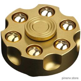 Decompression Toy Wheel Metal Pure Brass Decompression Toy EDC Detachable Leisure Finger Metal Fidget Spinner Gift