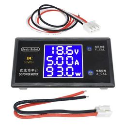 DC 0-500V 5A 10A 250W 999W LCD Digital Voltmeter Ammeter Wattmeter Voltage Current Power Metre Volt Detector Tester Monitor