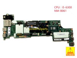 Motherboard For Lenovo Thinkpad X270 Laptop Motherboard SR2F0 I56300 CPU FRU 01LW729 DX270 NMB061 Mainboard Used Working Good