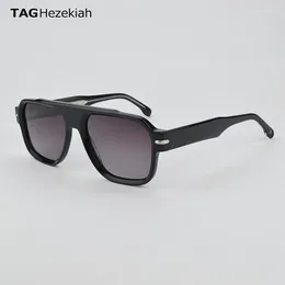 Sunglasses TAG Hezekiah Men T8773 Superior Quality Sun Glasses Vintage Designer Sunglass UV400 Goggles Women