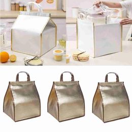 Storage Bags Multifunction Foldable Waterproof Portable Thermal Box Delivery Bag Cooler Cake Insulation