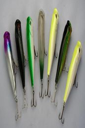 Lot40 Fishing Lures Crankbait TOPWATER Popper Hooks 13g85cm08918618