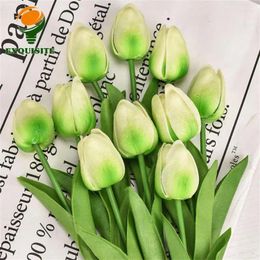 Decorative Flowers Artificial Bouquet Wedding Decoration Tulip Flower Floral Arrangement Table Decor For Home El