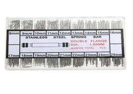 NEW 360pcs 825mm Watchmaker Watch Tools Spring Bar Link Pins Tool Parts for Watch Repair Tool Kit Accessories2272213