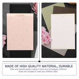 45 Pcs Letterhead Writing Paper Envelopes Stationary Stationery Small and Fresh