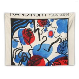 Tapestries Kandinsky Exhibition Poster 1979 Tapestry Wall Room Decoration Korean Style Decorative Mural