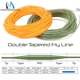 Maximumcatch Double Taper Fly Line 2345678 WT Floating Fishing 240407