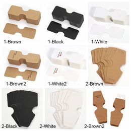 50PCS Paper Jewellery Packing Card DIY Package Multicolor Display Holder Cardboard Headband Hair Rope Gift Wrapping
