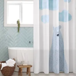 Shower Curtains Not In/2024 Waterproof Rainy Day Roman Hole Curtain Hanging Bath Toilet Custom Partition