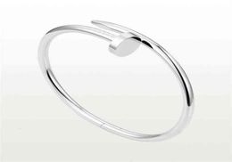 Nail Bracelet Designer Bracelets Luxury Jewelry For Women Bangle Titanium Steel Alloy GoldPlated Process Never Fade Not Allergic 5689693